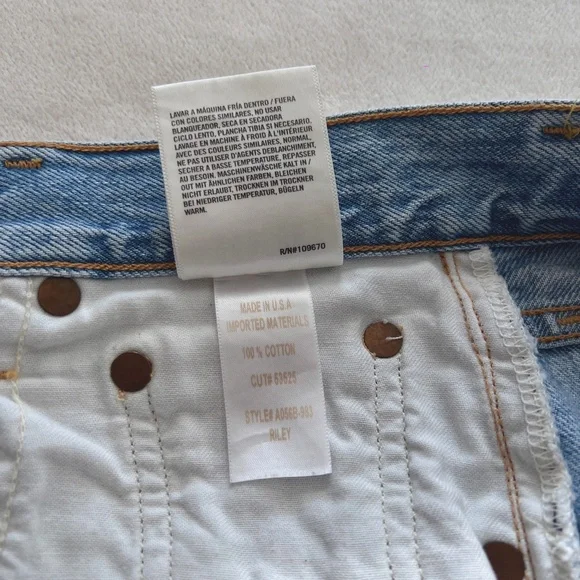 AGOLDE Riley High-waisted Cropped Jeans - Picture 11 of 11